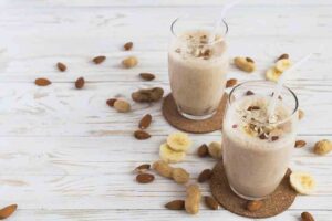 Banana Almond Butter Smoothie