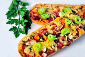 Veggie-loaded Flatbread